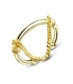 Dangling Spiral Chain Ear Cuff EC-410